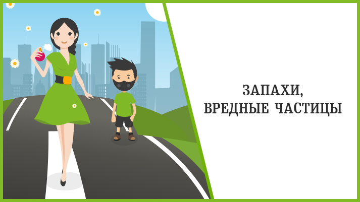 защитный респиратор при аллергии на запахи и вредные частицы